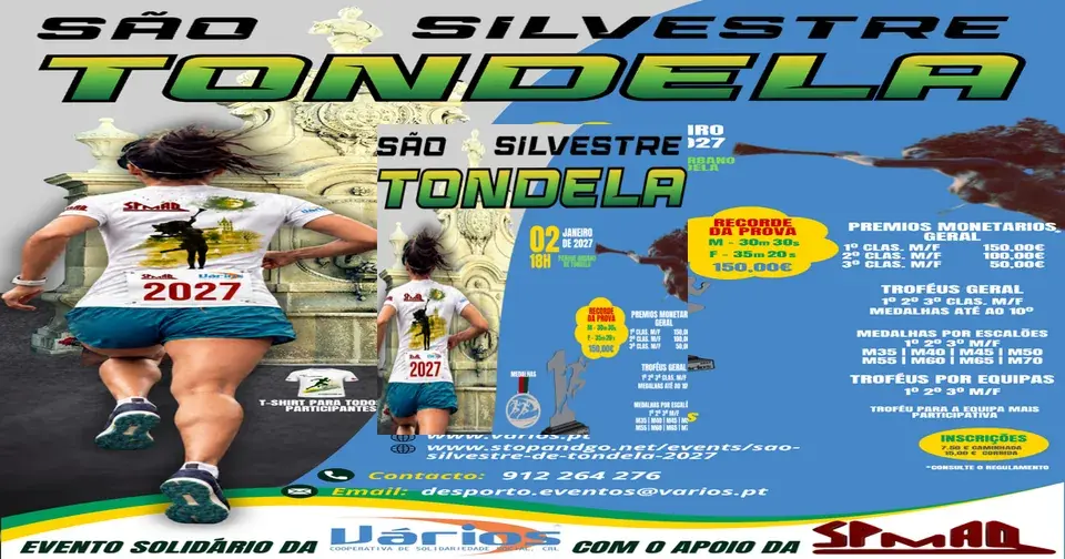 3ª São Silvestre de Tondela 2027