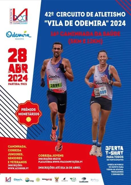 Circuito de Atletismo “Vila de Odemira” 2024