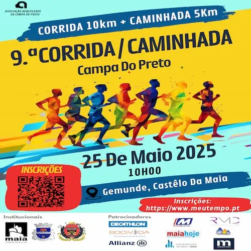 Corrida e Caminhada da Campa do Preto 2025