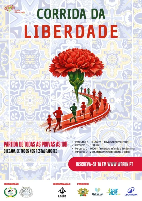 Corrida da Liberdade Lisboa 2026