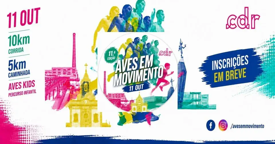 Corrida Aves em Movimento Reclamos 2026