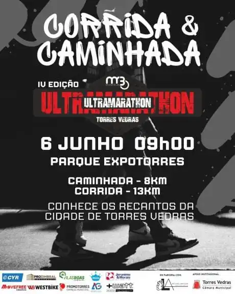 Corrida & Caminhada Ultramarathon Torres Vedras 2026