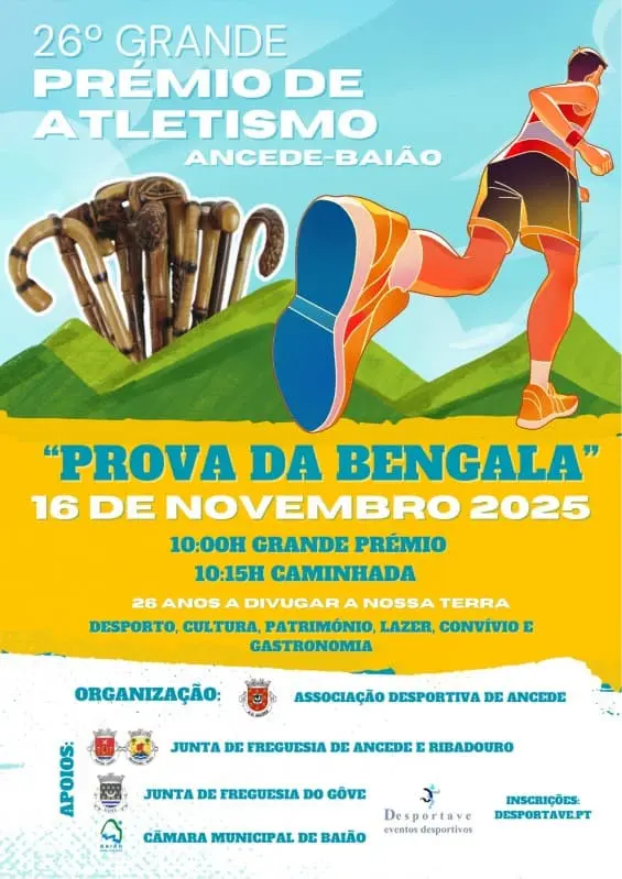 Grande Prémio de Atletismo de Ancede – Baião 2025